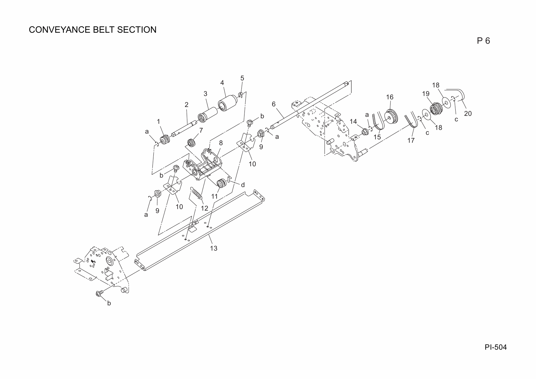 Konica-Minolta Options PI-504 A0PV Parts Manual-5